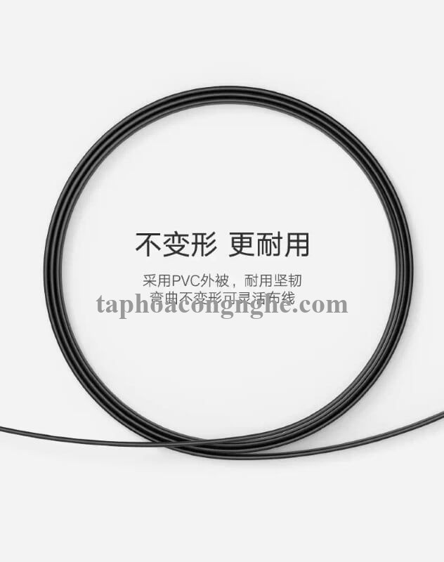 Ugreen 50189 10M màu Đen Cáp mạng LAN cat6 UTP dây dẹp NW101 30050189